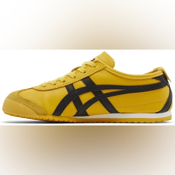 Onitsuka Tiger Mexico 66 ‘Kill Bill” Asics Yellow and Black Sneakers - Picture 6 of 8